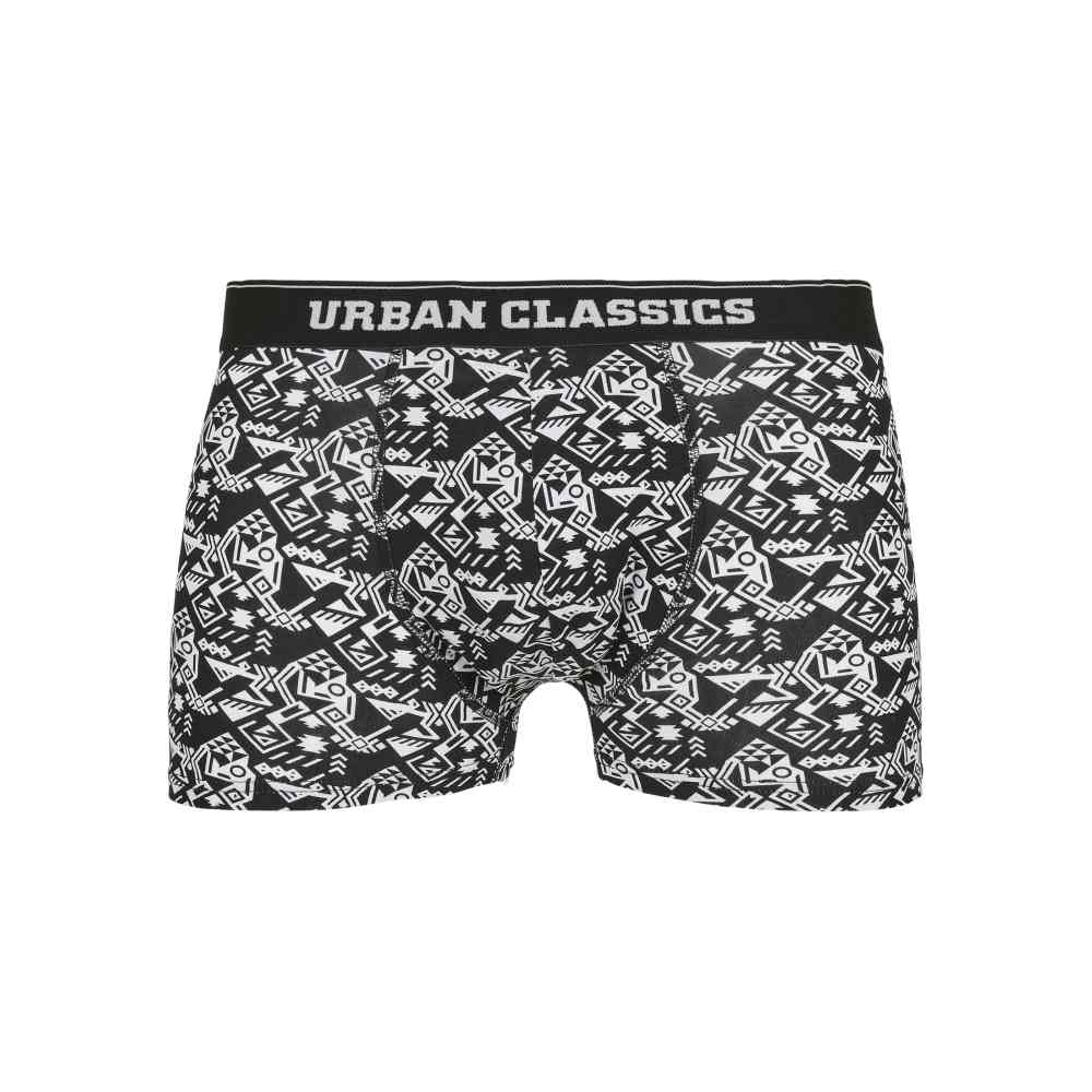 Urban Classics - Organic 3-Pack Boxershorts - Black